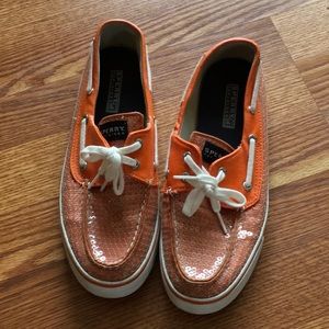 Orange Sherry Top-Sides